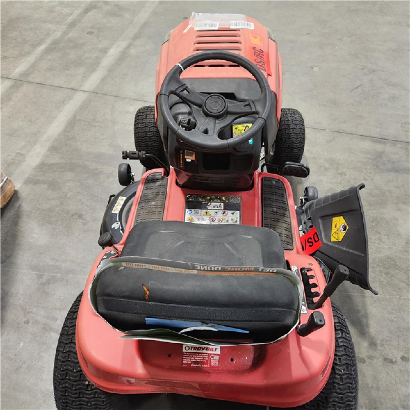 Dallas Location - As-Is Bronco 42 Hydro Troy-Bilt Riding Lawn Mower