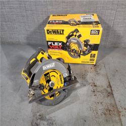 HOUSTON LOCATION - AS-IS DeWALT Flexvolt Max 7-1/4  60V Brushless Circular Saw DCS578B (Bare Tool)