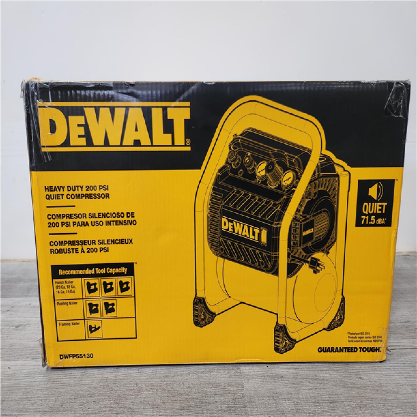 Phoenix Location DEWALT 2.5 Gal. Portable Electric Heavy Duty 200 PSI Quiet Air Compressor