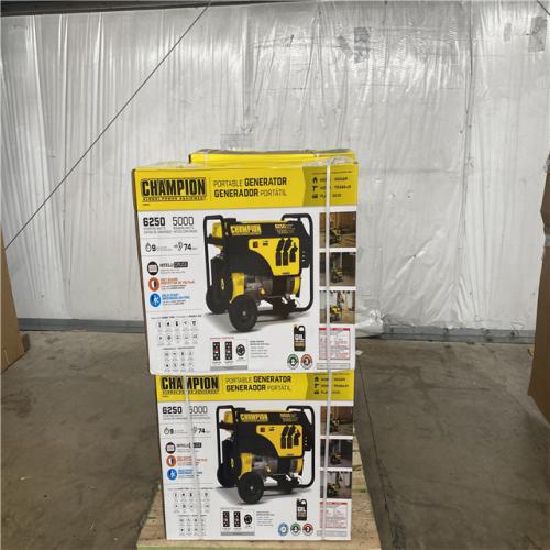 Houston Location AS IS - Champion Generator 6250 Watts