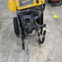 Houston location AS-IS DEWALT 3600 PSI 2.5 GPM Gas Cold Water Professional Pressure Washer with HONDA GX200 Engine