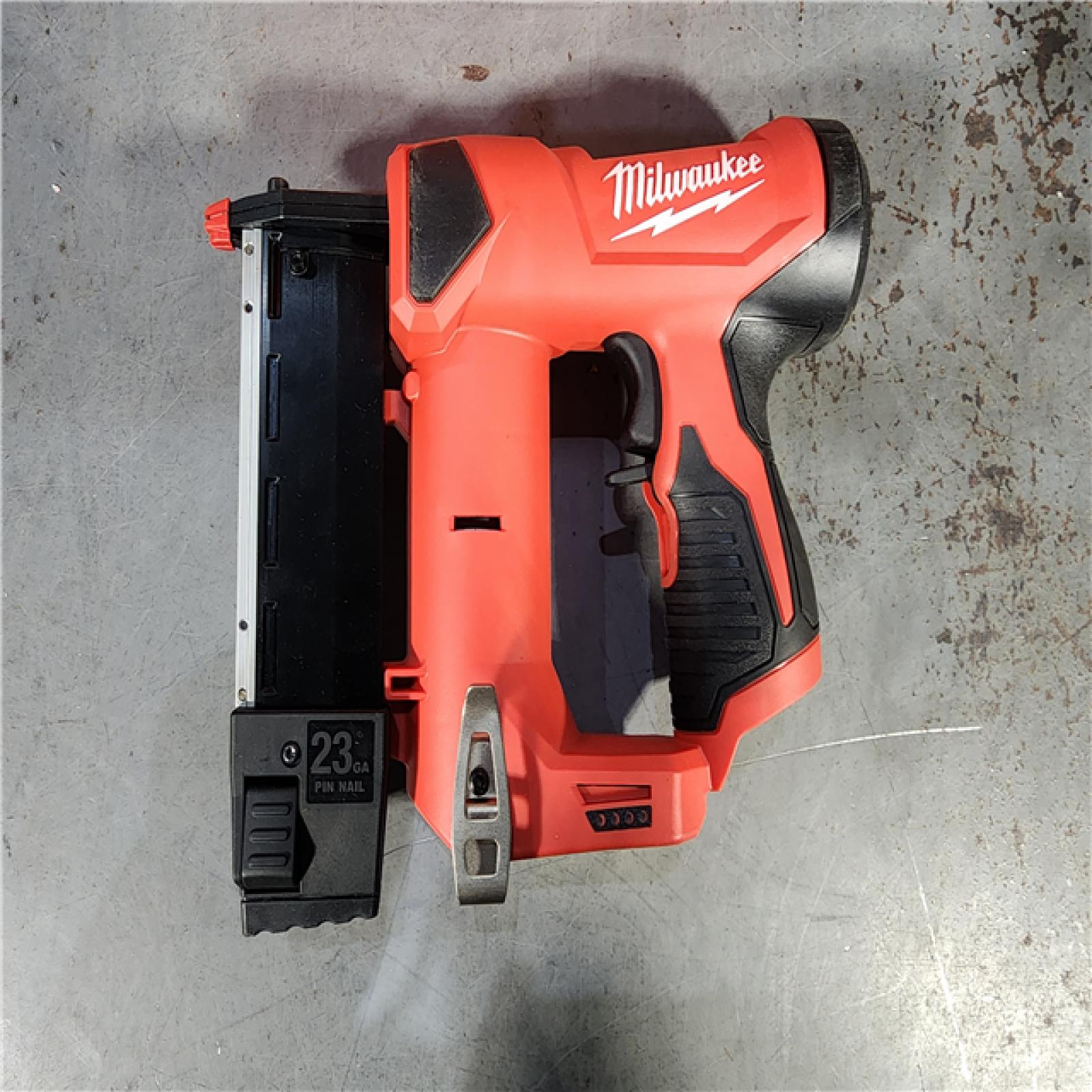 HOUSTON LOCATION - AS-IS Milwaukee 2540-20 12V 23 Gauge Cordless Pin Nailer (Tool Only)