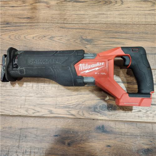 AS-IS Milwaukee M18 18V Fuel Sawzall 1-1/4  Reciprocating Saw Cordless Lithium-Ion Brushless 2821-20