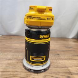 AS-IS Dewalt 20V MAX XR Brushless Cordless Compact Router (Tool Only)