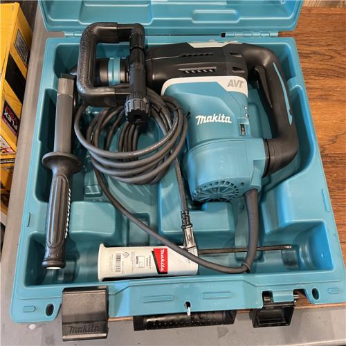 AS-IS Makita Kombihammer F. SDS-Max 40 Mm Hr4013C + Bosch SpitzmeiBel + FlachmeiBel