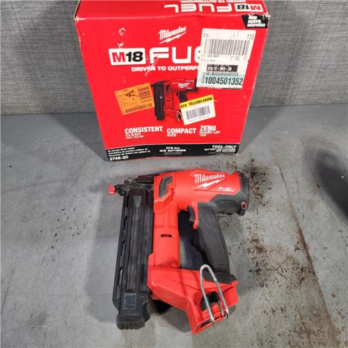 HOUSTON LOCATION - AS-IS Milwaukee M18 Fuel 18V Brushless 18-Gauge Brad Nailer 2746-20 (Bare Tool)