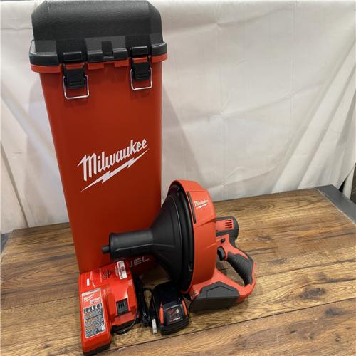 AS-IS Milwaukee 2772A-21 M18 FUEL Drain Snake with CABLE DRIVE Kit