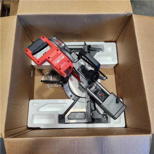 AS-IS Milwaukee M18 FUEL 7-1/4 in. Cordless Brushless Dual-Bevel Sliding Compound Miter Saw Tool Only