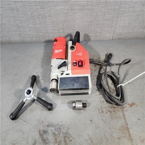 HOUSTON LOCATION - AS-IS MILWAUKEE 13 Amp 1-5/8 in. Electromagnetic Drill Kit