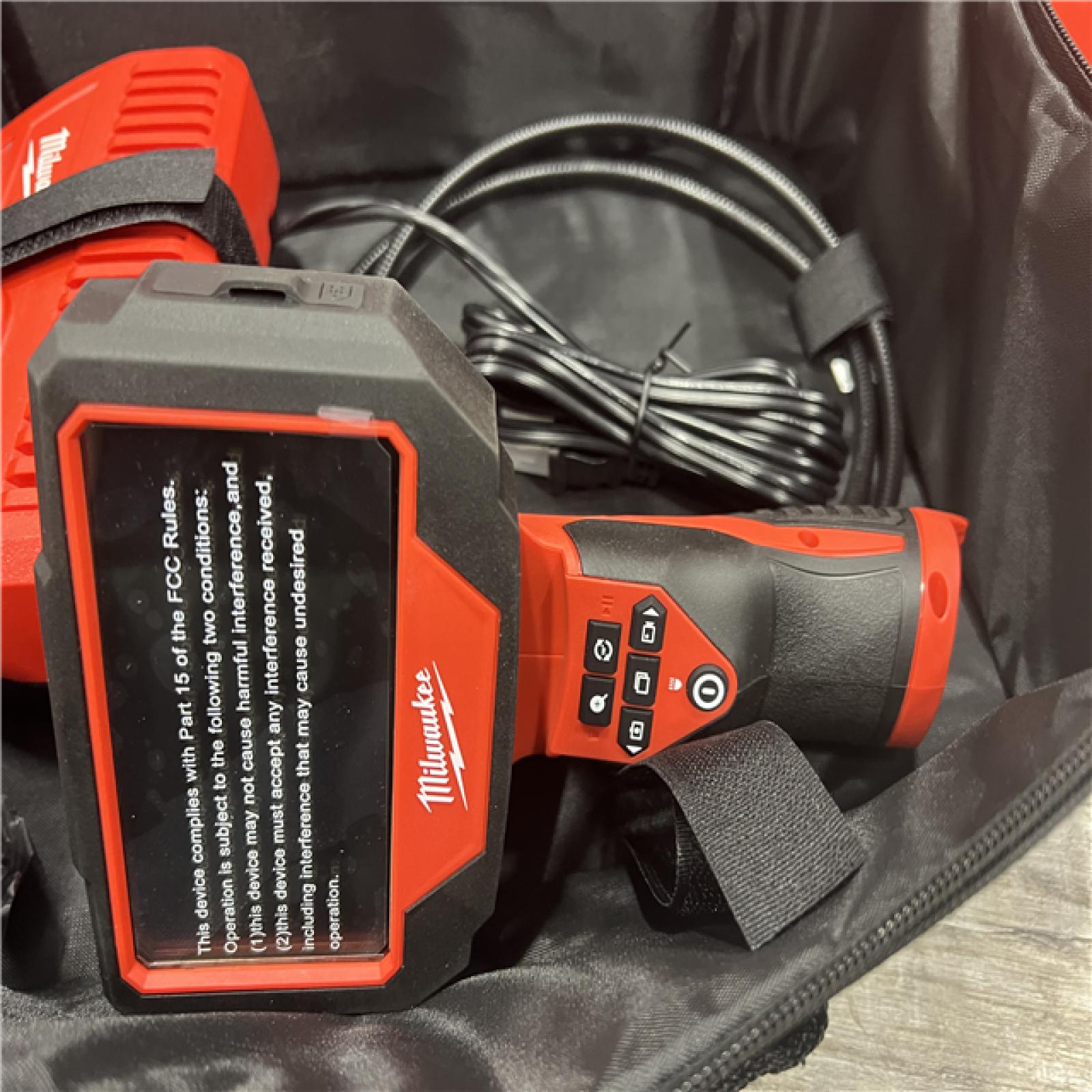 AS-IS MILWAUKEE M12 12V Lithium-Ion Cordless M-SPECTOR 360-Degree 4 Ft. Inspection Camera Kit