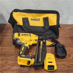 AS-IS DeWalt DCN660D1 20V 16 Gauge Cordless Angled Finish Nailer Kit W/ 2Ah Battery