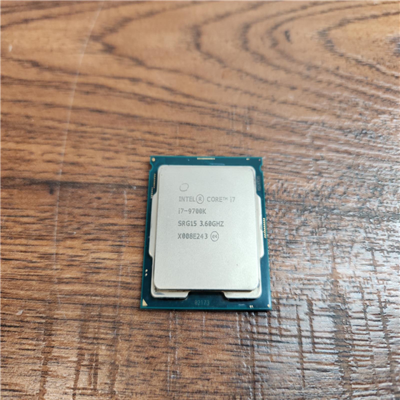 AS-IS Intel (9th Gen) Core I7-9700K ( 8-Core 3.6 GHz , LGA 1151) Desktop Processor