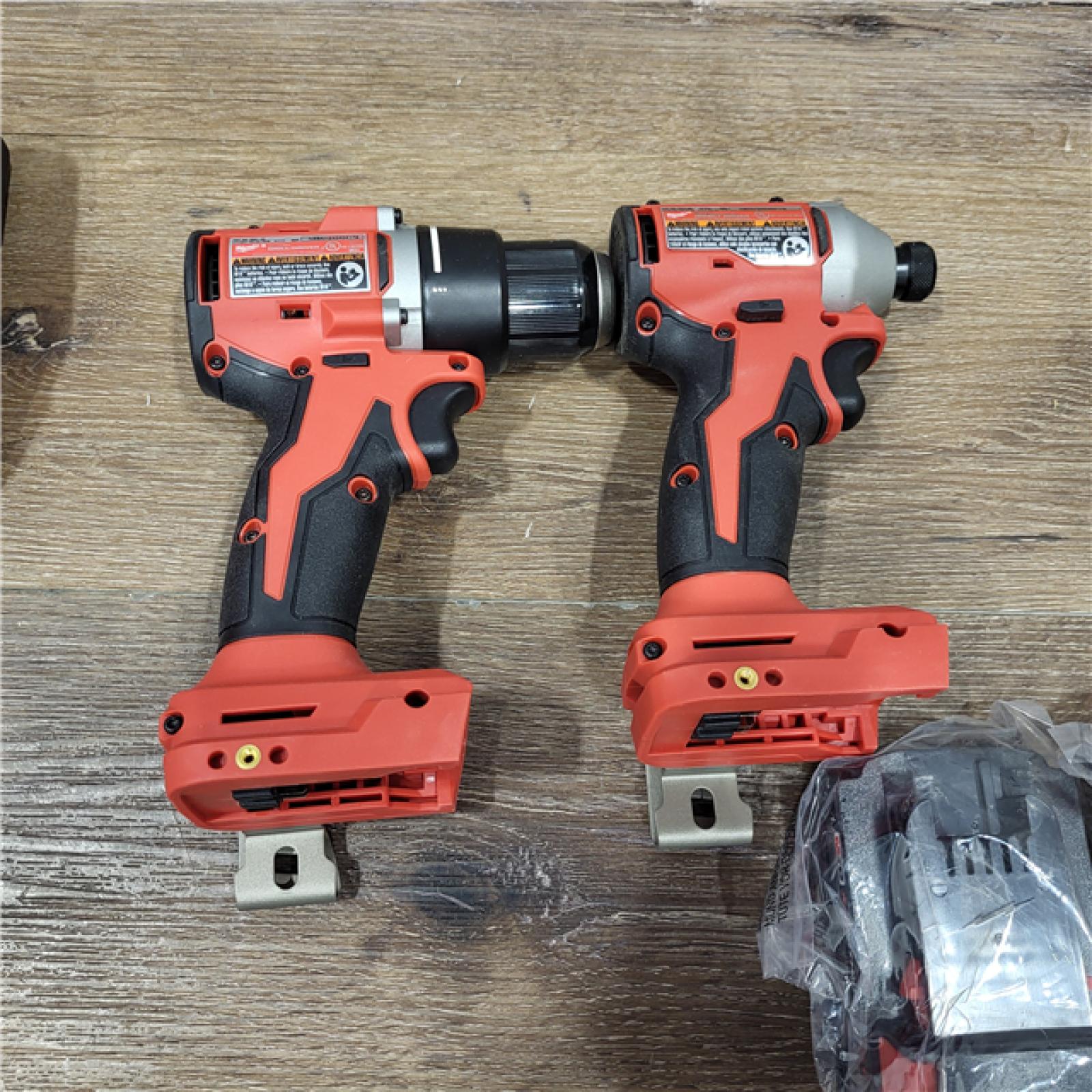 AS-IS Milwaukee M18 Compact Brushless 2-Tool Combo Kit