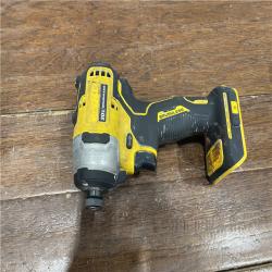 AS-ISDEWALT ATOMIC 20V MAX* Brushless Cordless Compact 1/4 in. Impact Driver Kit