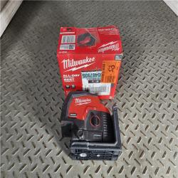 HOUSTON LOCATION - AS-IS M12 12-Volt Lithium-Ion Cordless Green 125 Ft. Cross Line and Plumb Points Laser Level (Tool-Only)