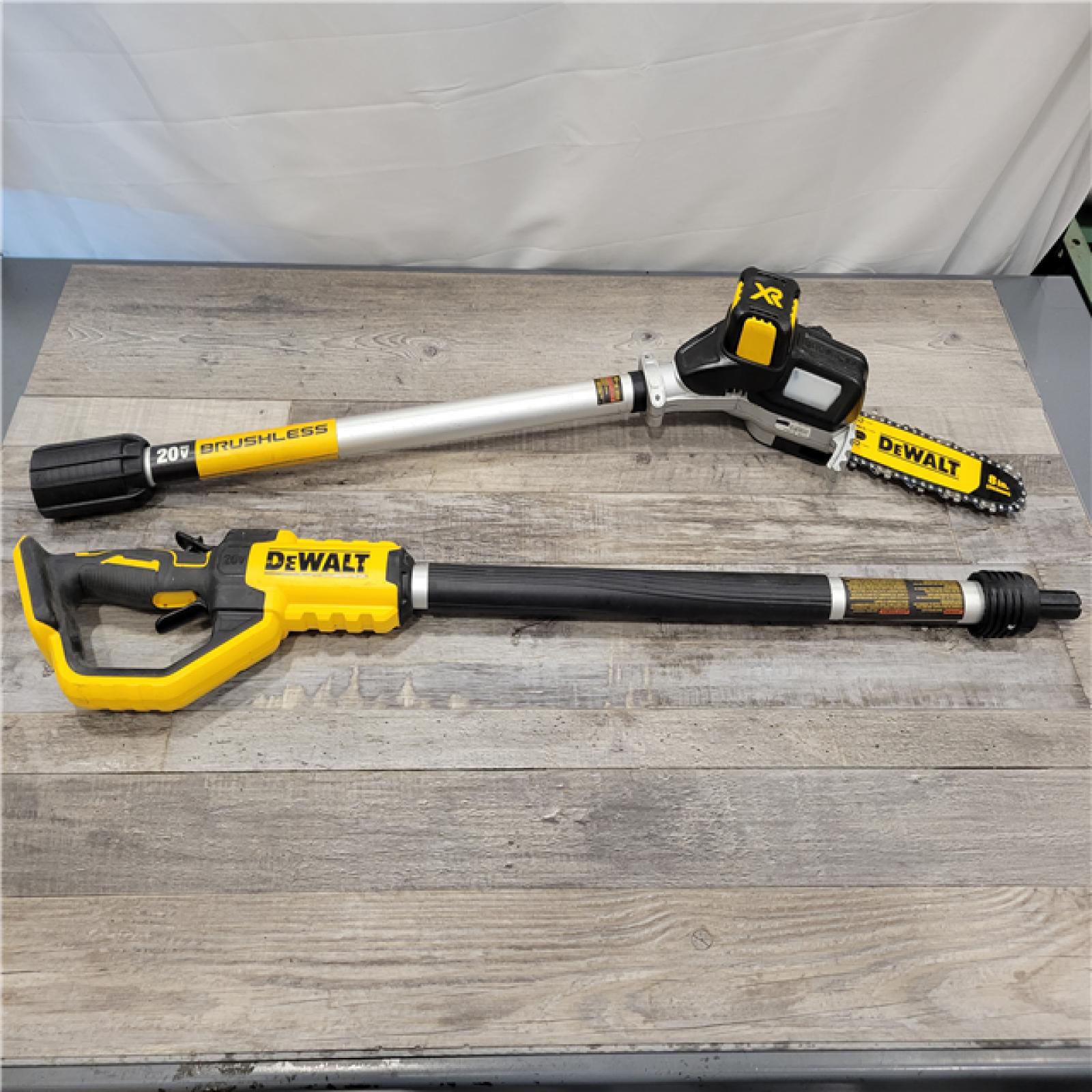 AS-IS DeWalt 20V MAX Brushless Cordless Battery Powered 8in. Pole Saw (Tool Only)