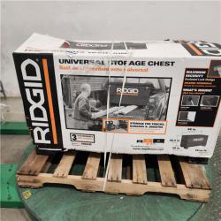 Dallas Location - As-Is RIDGID 48 in. W x 24 in. D x 28.5 in. H Universal Storage Chest