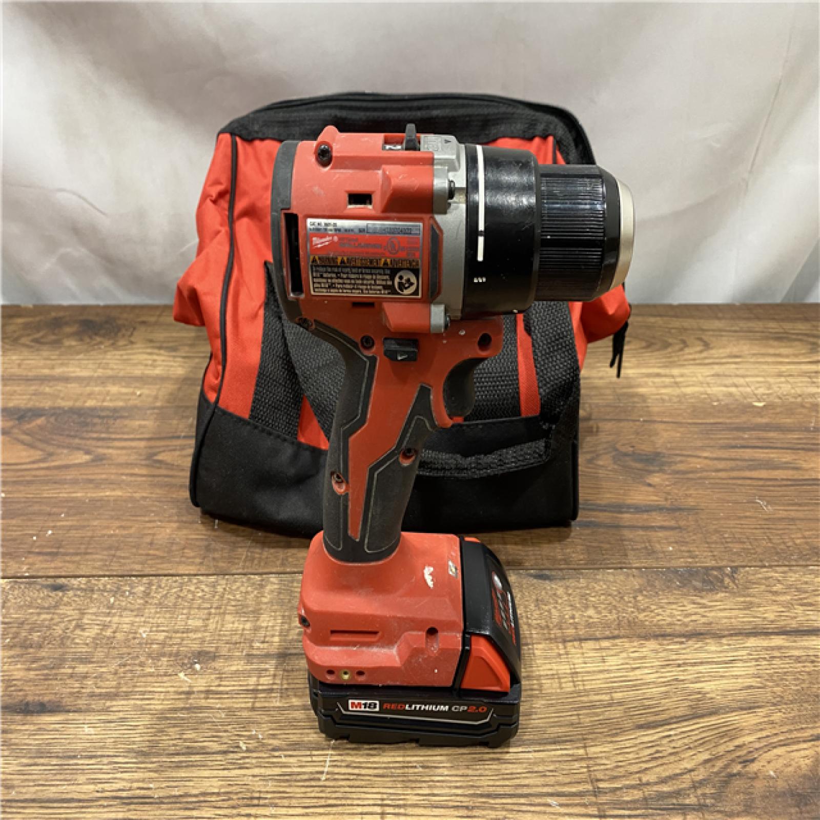 AS IS Milwaukee M18 3601-22CT Drill/Driver Kit  Battery Included  18 V  1/2 in Chuck