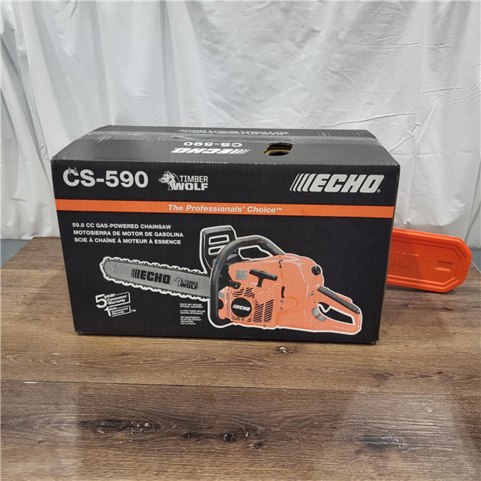 NEW!  ECHO 24 in. 59.8 cc Gas 2-Stroke Cycle Chainsaw