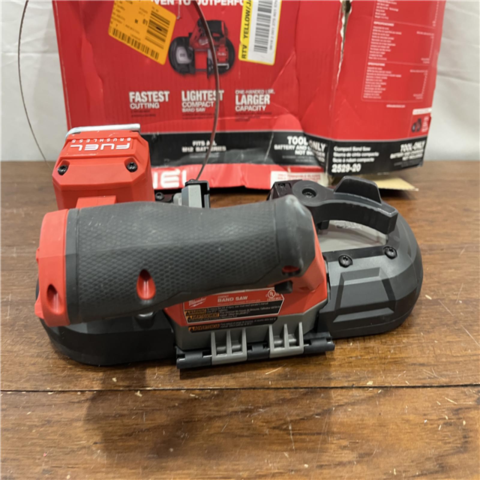 AS-IS Milwaukee 2529-20 M12 FUEL 12V Compact Band Saw Bare Tool