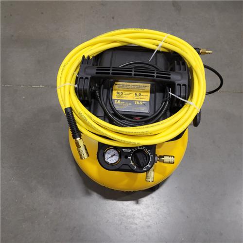 AS-IS DEWALT 6 Gal. 18-Gauge Brad Nailer and Heavy-Duty Pancake Electric Air Compressor Combo Kit