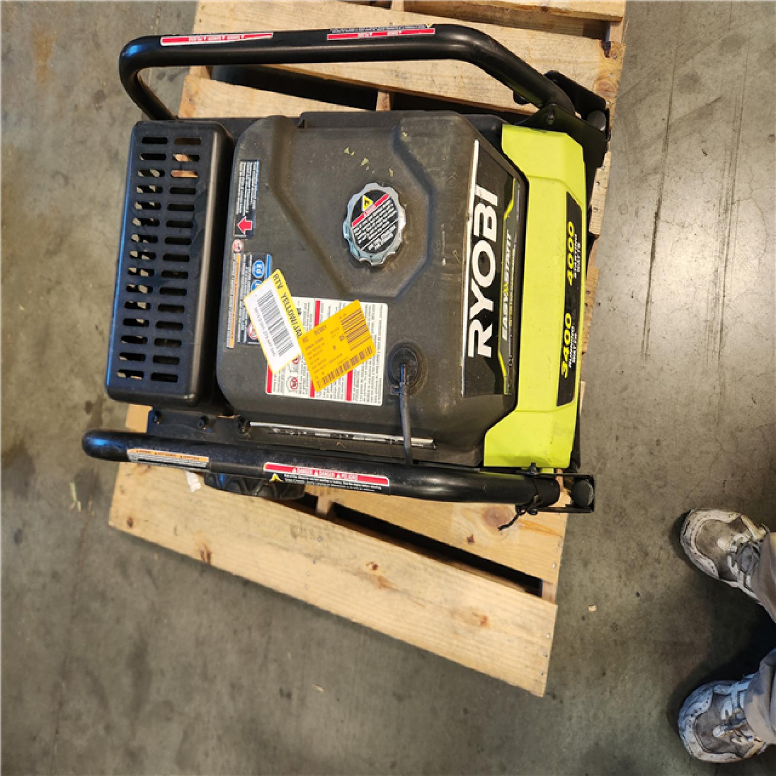 California AS-IS Ryobi 3400 Running Watt 4000 Starting Watt Power Inverter Generator