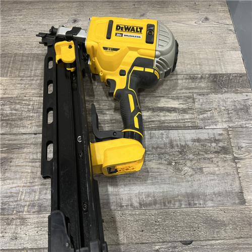 AS-IS DEWALT Plastic Collated Framing Nailer And Charger