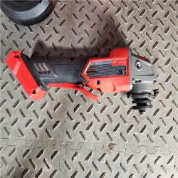 HOUSTON LOCATION - AS-IS Milwaukee 2880-20 M18 FUEL 18-Volt Lithium-Ion Brushless Cordless 4-1/2 in./5 in. Grinder W/Paddle Switch (Tool-Only)