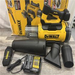 AS-IS DEWALT FLEXVOLT 60V MAX 160 MPH 760 CFM Brushless Cordless  and Charger