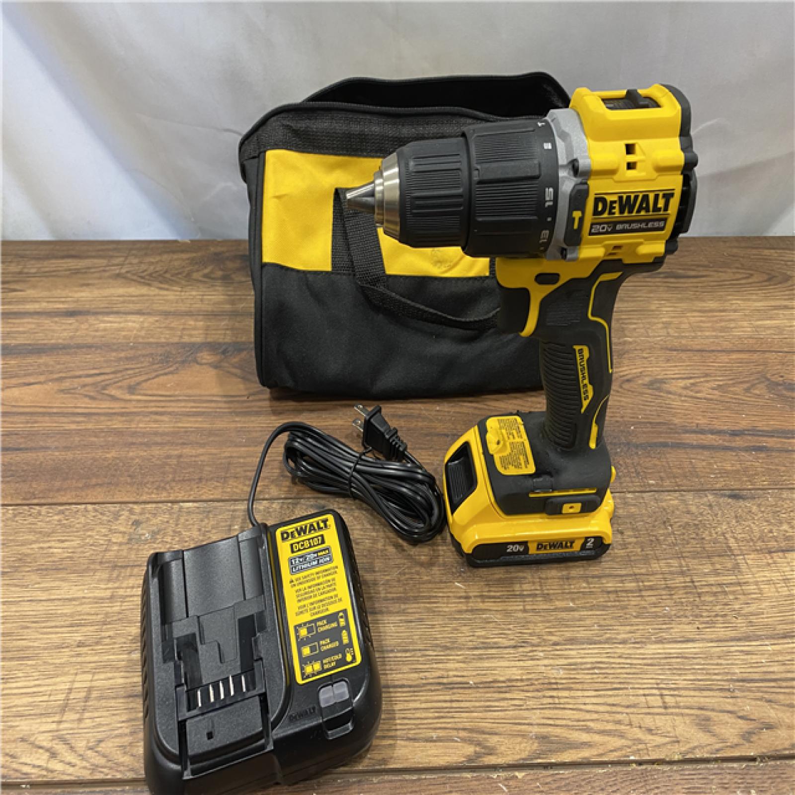 AS IS DeWalt ATOMIC COMPACT SERIESâ„¢ 20V MAX* Brushless Cordless 1/2 in. Drill/Driver