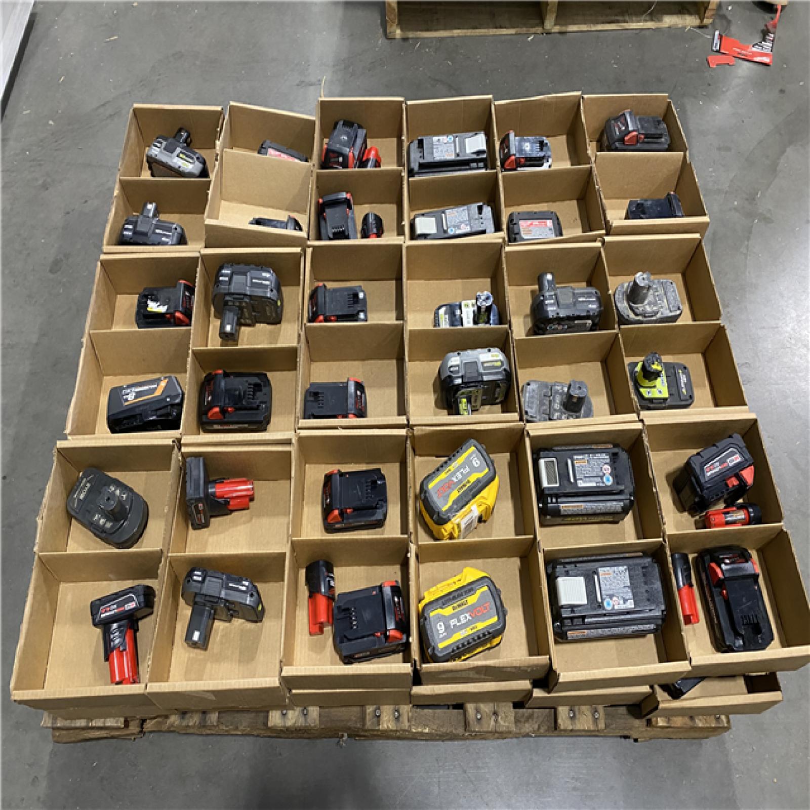 DALLAS LOCATION - AS-IS BATTERY PALLET