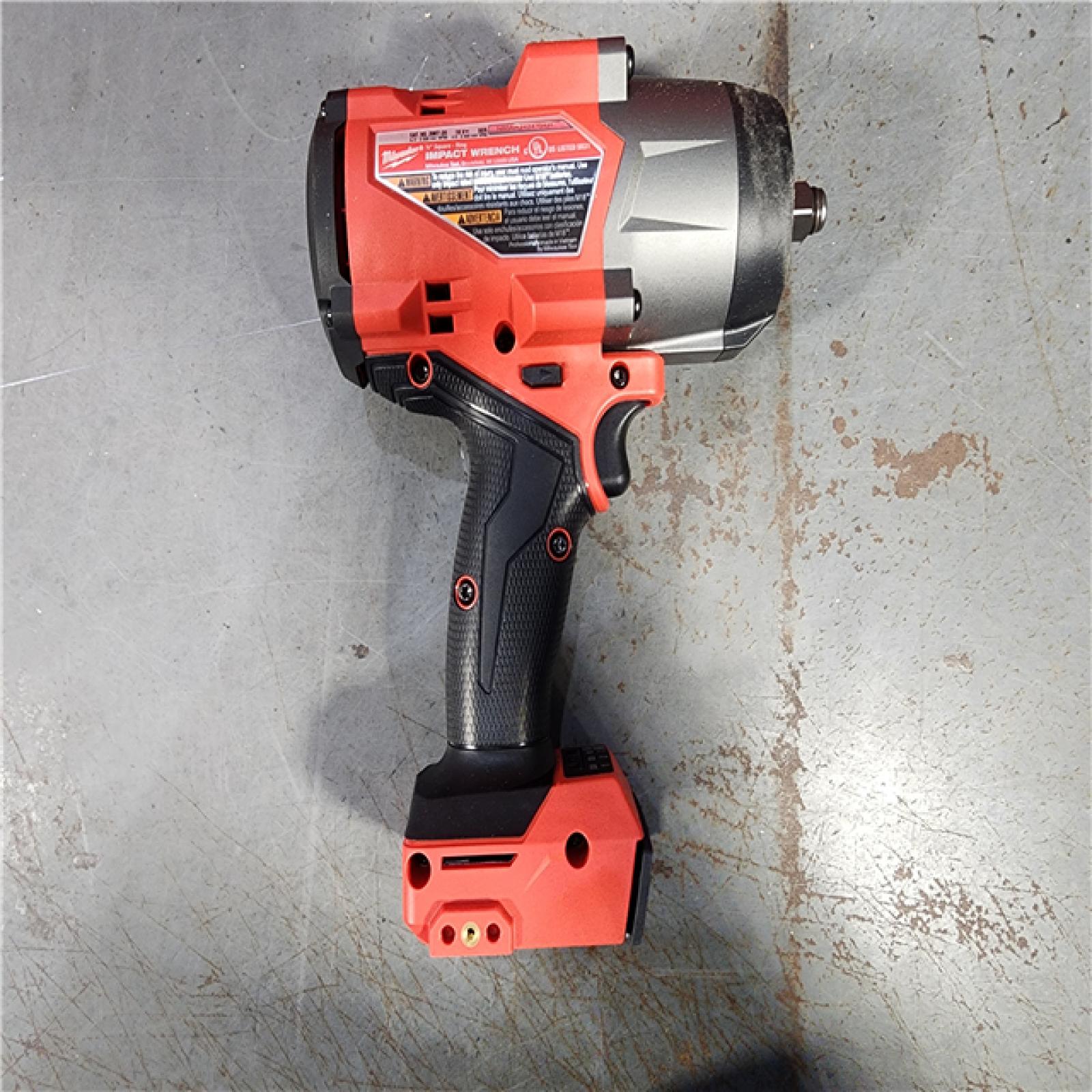 HOUSTON LOCATION - AS-IS Milwaukee M18 1/2 in. Cordless Brushless High Torque Impact Wrench Kit (Battery & Charger)