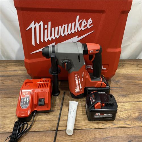 AS IS Milwaukee 2912-22 M18 Fuel 18V 1  SDS Plus Rotary Hammer with Battery & Charger