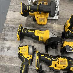 AS-IS Dewalt 20-Volt MAX ToughSystem Lithium-Ion 6-Tool Cordless Combo Kit