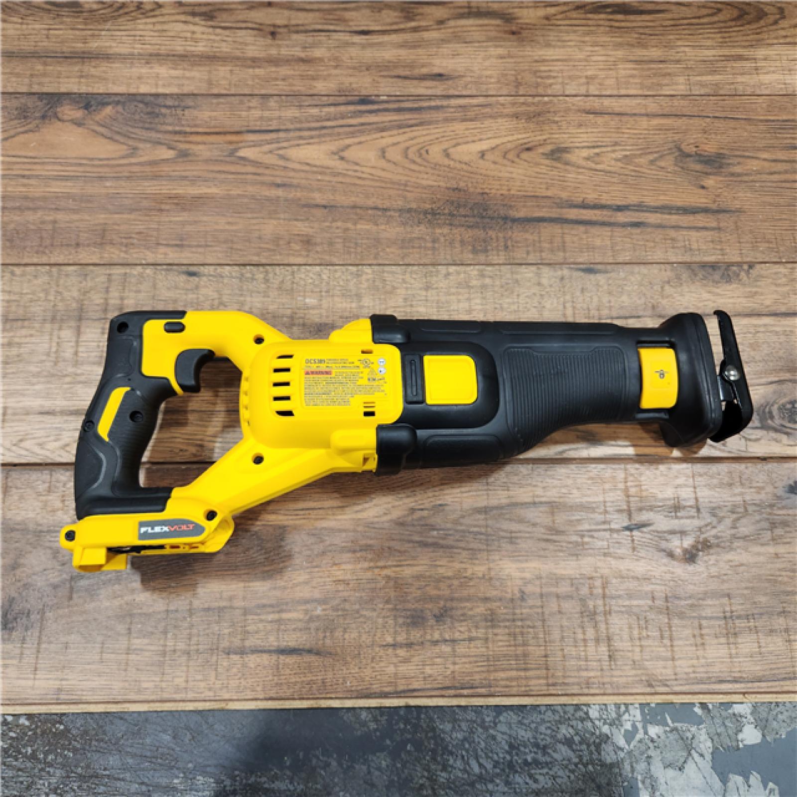 AS-IS DeWalt DCS389B FLEXVOLT 60V MAX Cordless Brushless Reciprocating Saw (Tool-Only)