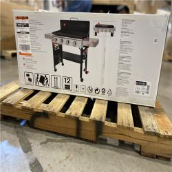 DALLAS LOCATION - Weber Griddle 4-Burner Propane Gas 36 in. Flat Top Grill in Black