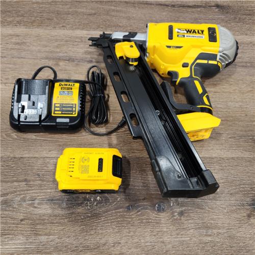 AS-IS DEWALT Plastic Collated Framing Nailer And Charger