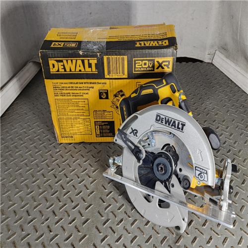 HOUSTON LOCATION - AS-IS DEWALT  20V MAX XR Cordless Brushless Circular Saw (Tool Only)