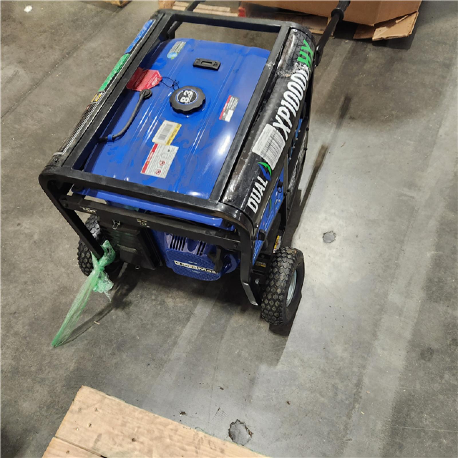 Dallas Location - As-Is DUROMAX 10000/8000-Watt Portable Generator