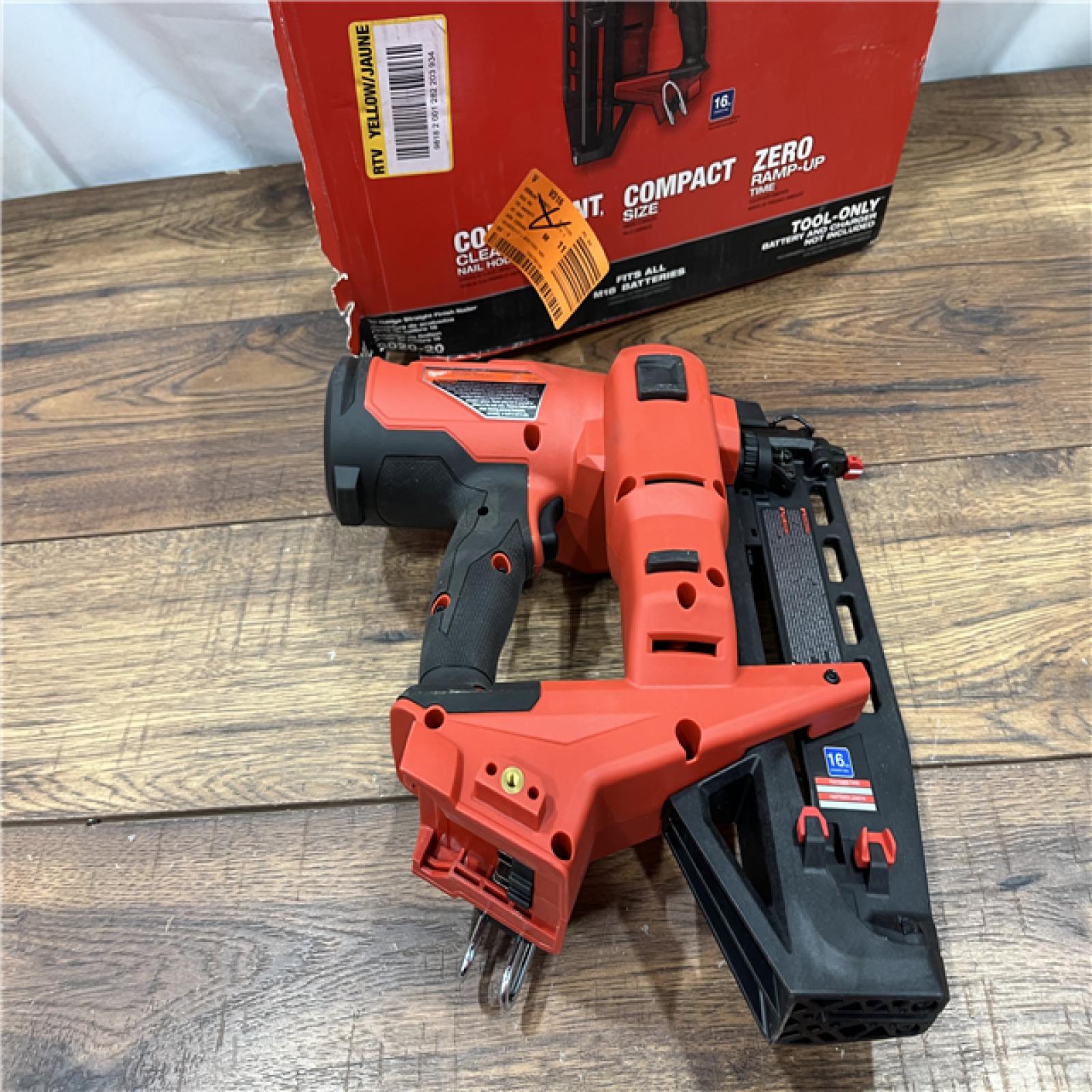 AS-IS  Milwaukee Tool Cordless Finish Nail Gun 18 V 3020-20