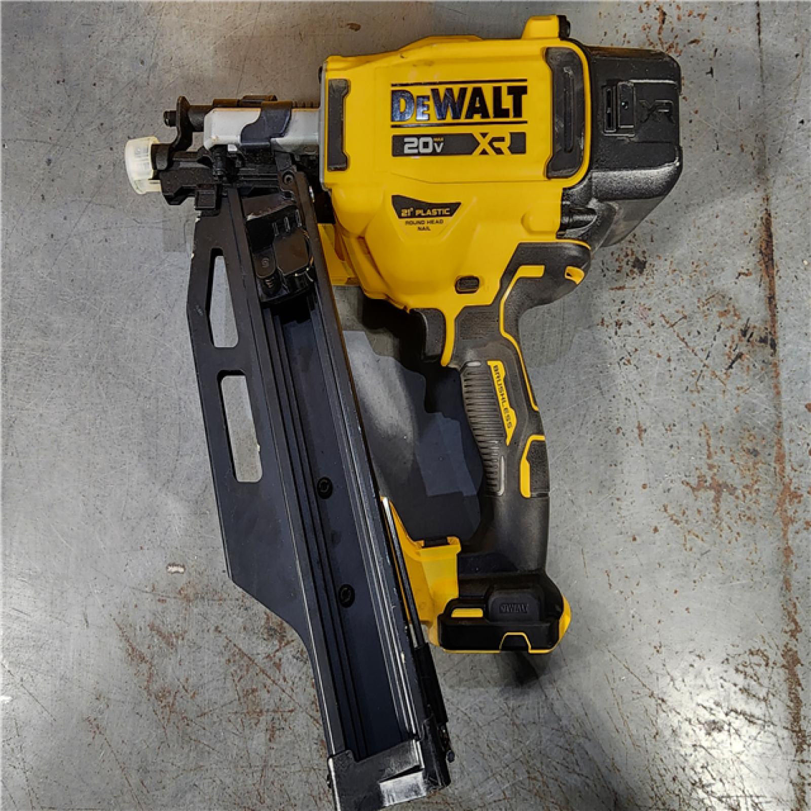 HOUSTON LOCATION - AS-IS DEWALT 20-Volt 21Â° Cordless Framing Nailer (Tool-Only)