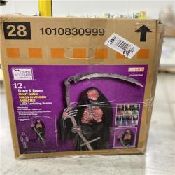 DALLAS LOCATION - Home Accents Holiday 12 ft. Giant-Sized Animated LED Levitating Reaper