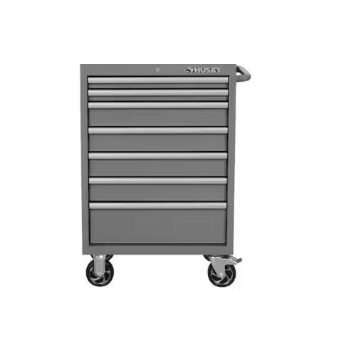 DALLAS LOCATION - Husky Tool Storage 27 in. W Standard Duty Gray Tool Chest Combo