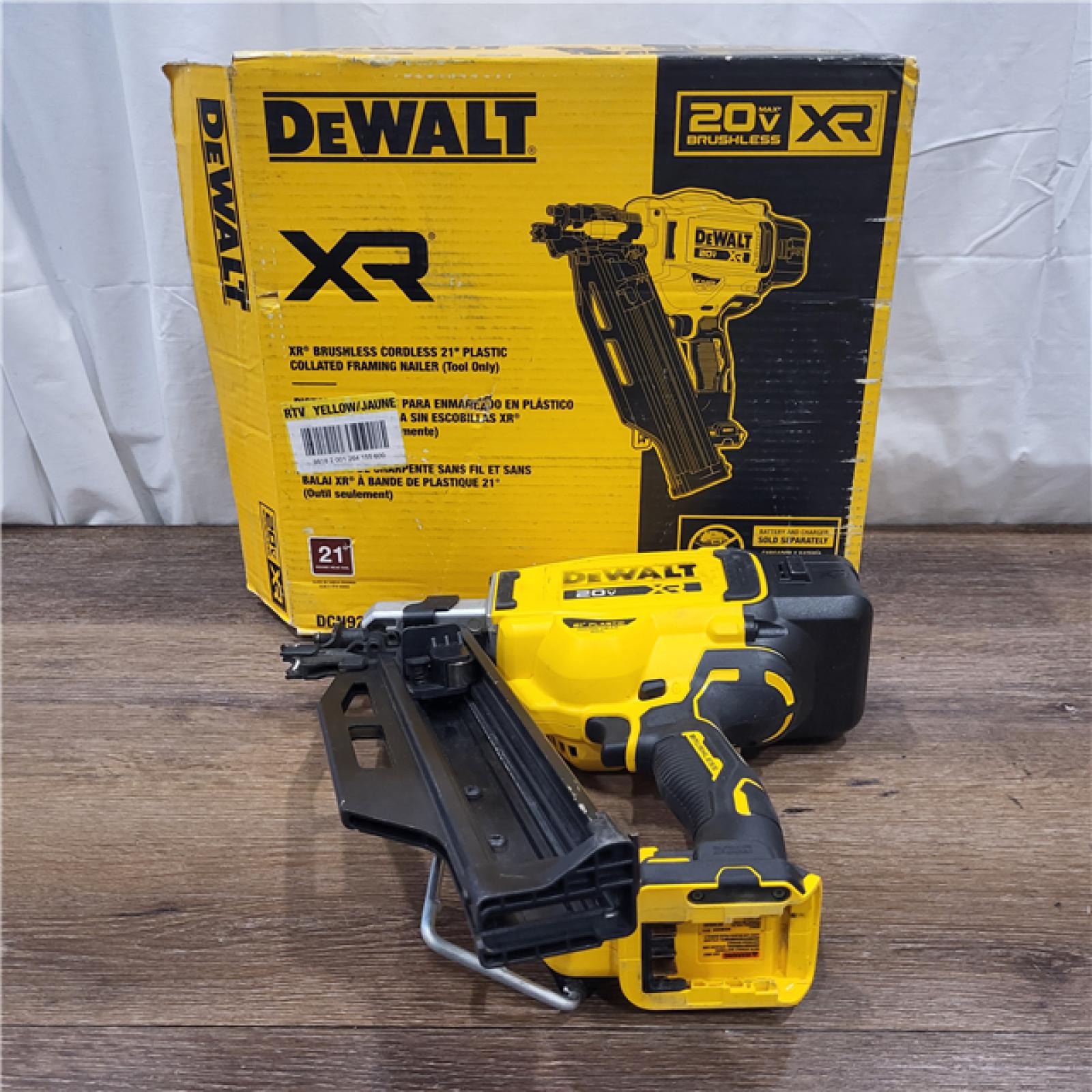 AS-IS 20-Volt 21Â° Cordless Framing Nailer (Tool-Only)