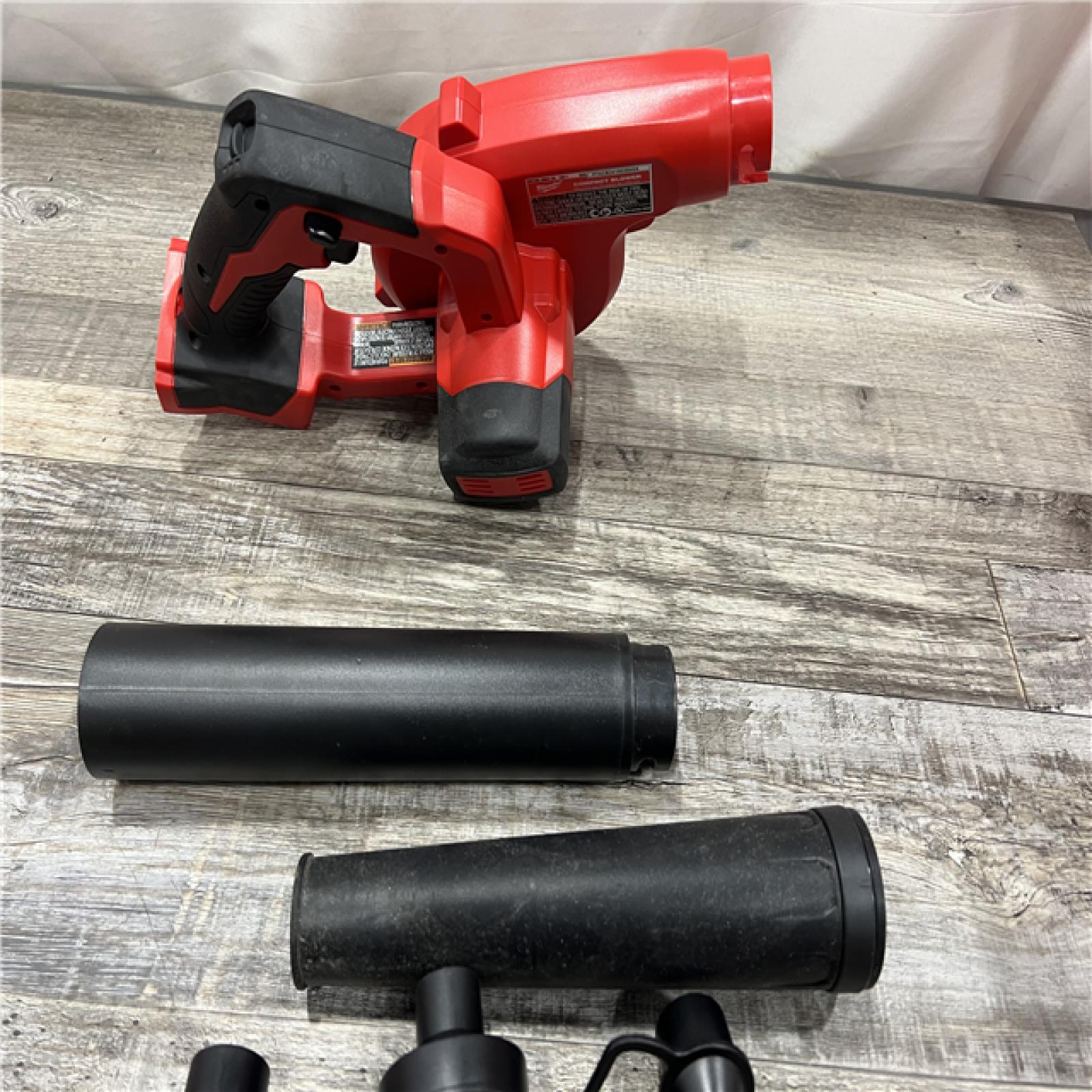 AS-IS Milwaukee M18 18-Volt Lithium-Ion Cordless Compact Blower (Tool-Only)