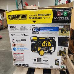 Dallas Location - As-Is Champion Power Equipment 100592 6250-Watt Gas Fuel Portable Generator