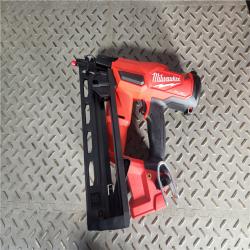 HOUSTON LOCATION - AS-IS (APPEARS LIKE NEW) Milwaukee 2841-20 18V Cordless Gen II 16 Gauge Angled Finish Nailer (Tool Only)