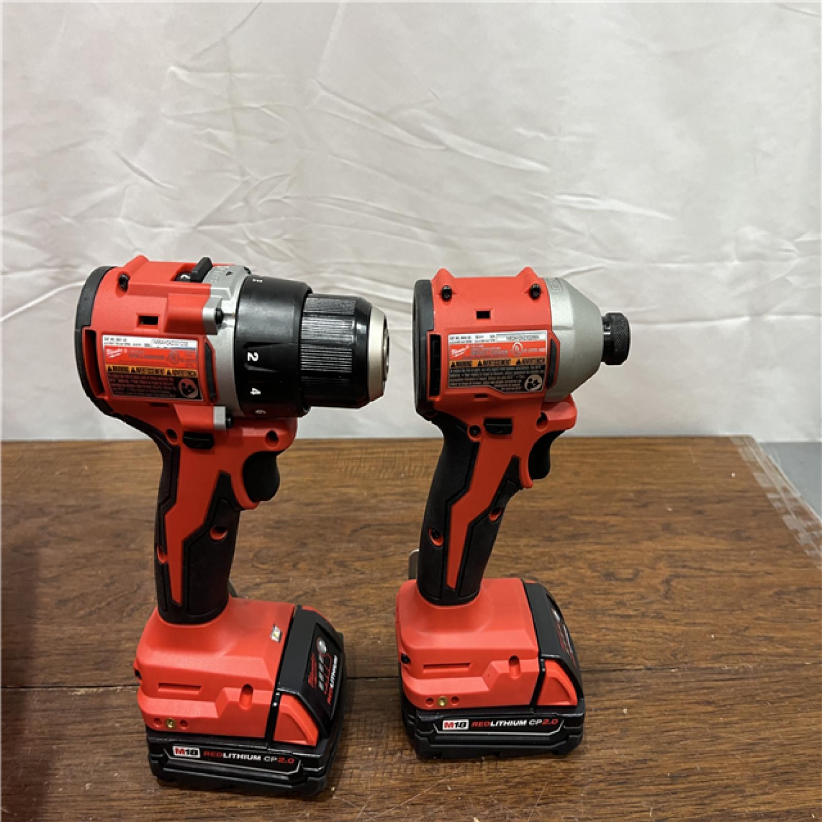 AS-ISMilwaukee M18 Compact Brushless 2-Tool Combo Kit