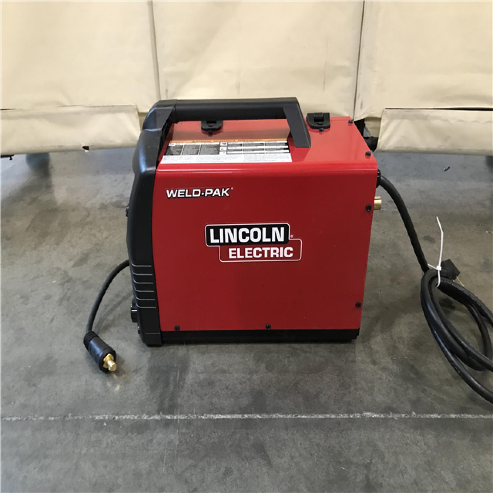 California As Is Lincoln Electric 180 Amp Weld Pak 180i Multi Process Stickmigflux Coretig 7321