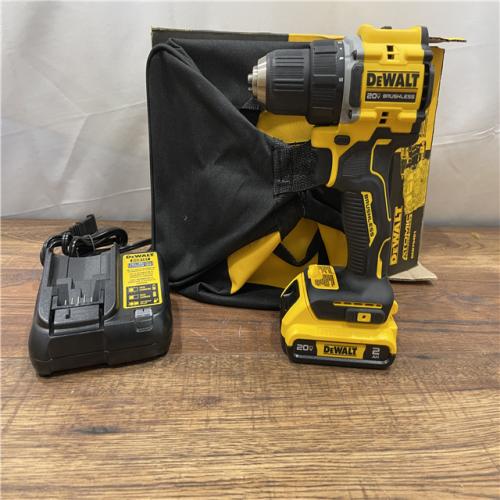 AS-IS DEWALT ATOMIC 20-Volt Lithium-Ion Cordless Compact 1/2 in. Drill/Driver Kit